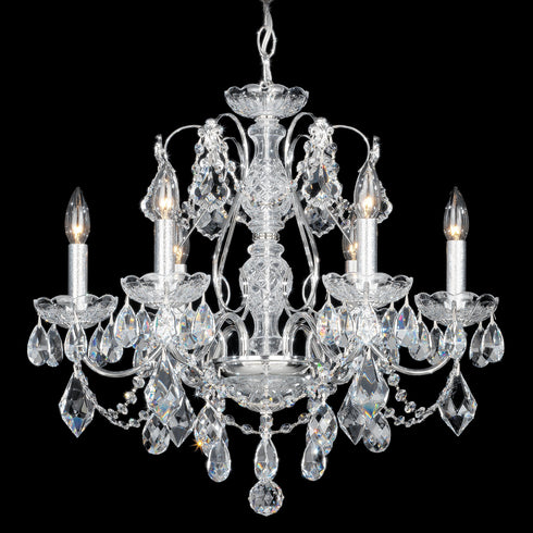 Schonbek Century 6 Light Crystal Chandelier