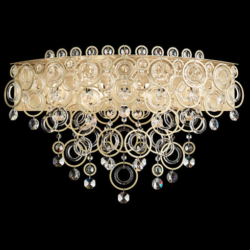 Schonbek Circulus 4 Light 110v Wall Sconce In Heirloom Model: DR2440N-22A