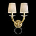 Schonbek Emilea 2 Light Crystal Wall Sconce