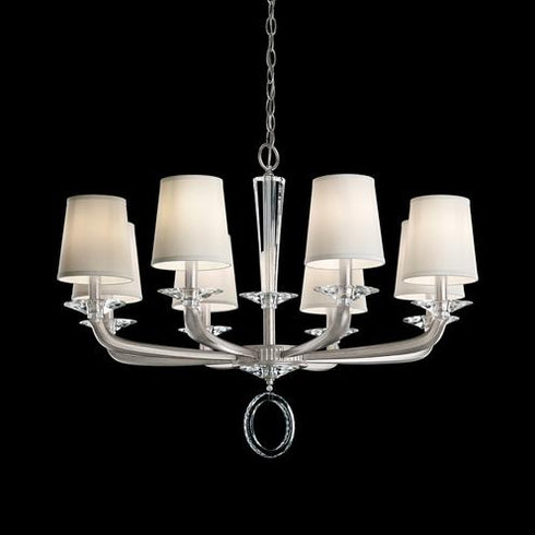 Schonbek Emilea 8 Light Crystal Chandelier