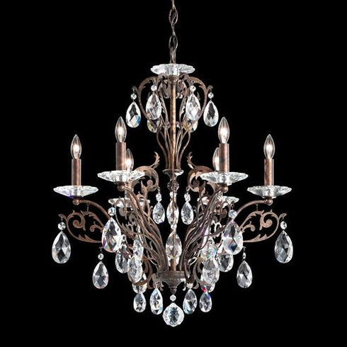 Schonbek Filigrae 6 Light 110v Chandelier In Etruscan Model: FE7006N-23H