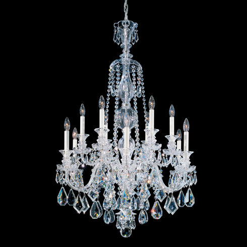 Schonbek Hamilton 12 Light Crystal Chandelier