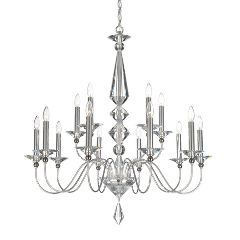 Schonbek Jasmine 15 Light Crystal Chandelier