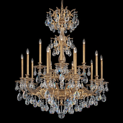 Schonbek Milano 15 Light Crystal Chandelier