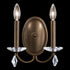 Schonbek Modique 2 Light Crystal Wall Sconce
