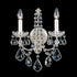 Schonbek New Orleans 2 Light Crystal Wall Sconce