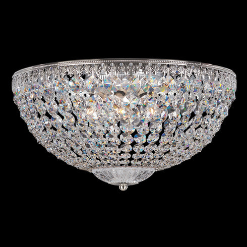 Schonbek Petit Crystal 5 Light Crystal Close to Ceiling Light