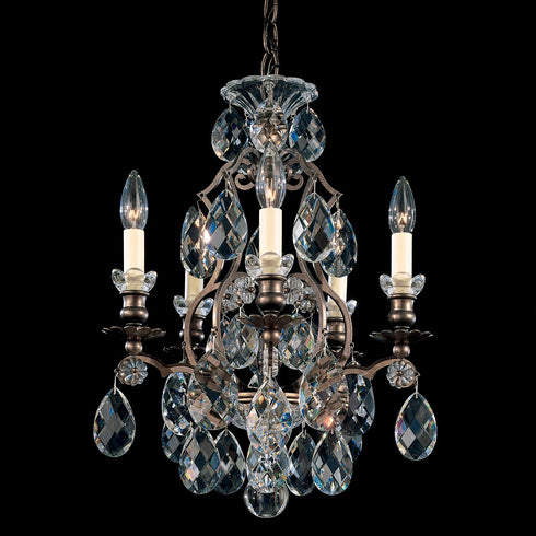 Schonbek Renaissance 5 Light Crystal Chandelier