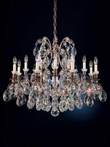 Schonbek Renaissance Light Chandelier In Heirloom Model: 3790-76