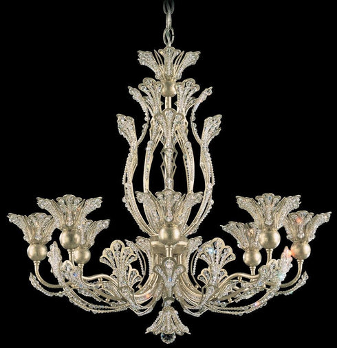 Schonbek Rivendell 8 Light Crystal Chandelier