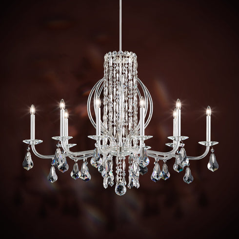 Schonbek Sarella 10 Light Crystal Chandelier