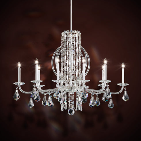 Schonbek Sarella 10 Light Crystal Chandelier