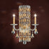 Schonbek Sarella 2 Light Crystal Wall Sconce