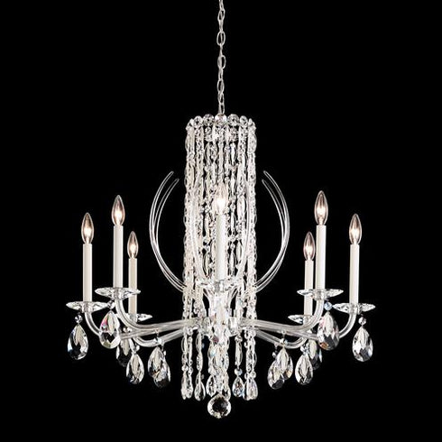 Schonbek Sarella 8 Light Crystal Chandelier