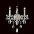 Schonbek Sonatina 2 Light Crystal Wall Sconce