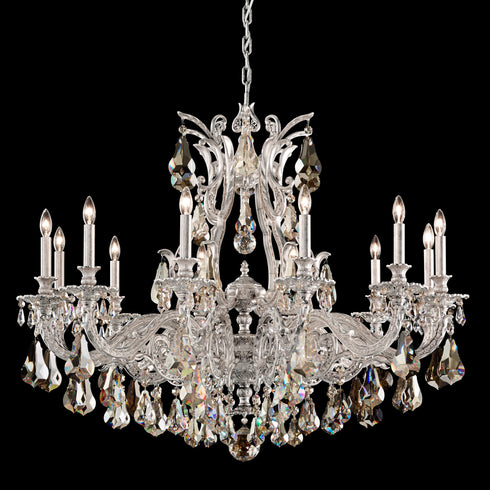 Schonbek Sophia 12 Light Crystal Chandelier