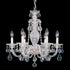 Schonbek Sterling 6 Light Crystal Chandelier