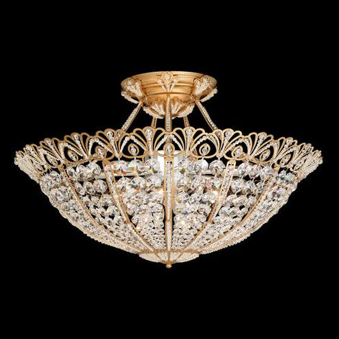 Schonbek Tiara 17 Light 110v Close To Ceiling In Model: 9845-22