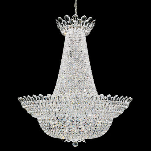 Schonbek Trilliane 76 Light 110v Chandelier In Silver Model: 5875A