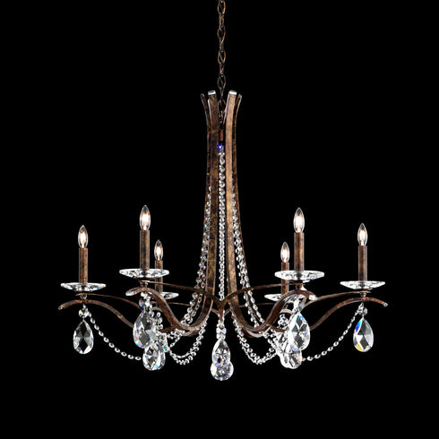Schonbek Vesca 6 Light Crystal Chandelier