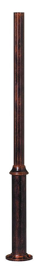 Snoc Stepped Aluminum Pole With Round Base Models: 1036-1037-1039