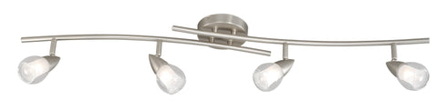 SP56502SN Vaxcel Tivoli 4L Ceiling Light Satin Nickel