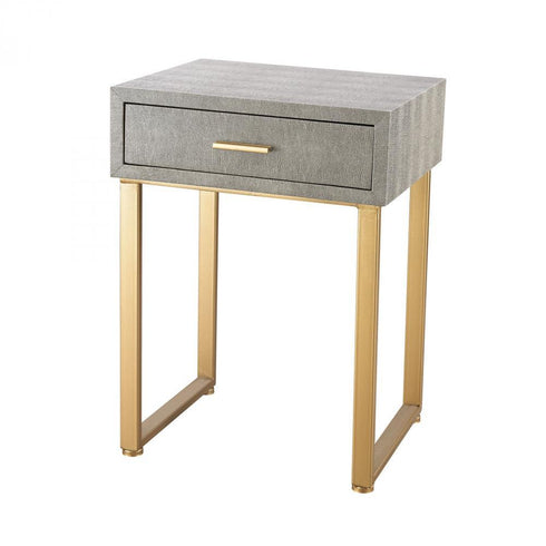 Elk (Sterling) 3169-025S Beaufort Point Accent Side Table With Drawer