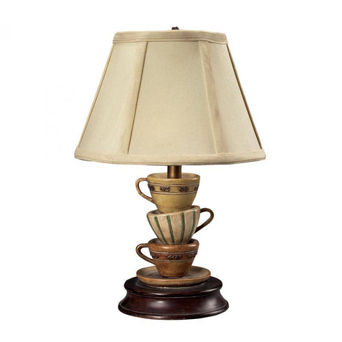 Elk (Sterling) 93-10013 Stacked Tea Cups 1 Light Accent Lamp