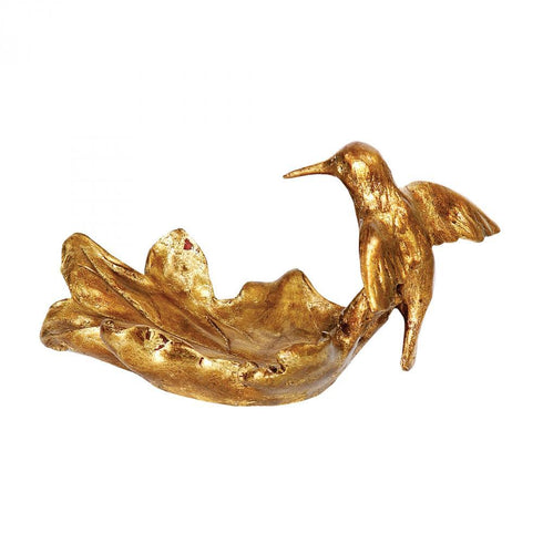 Elk (Sterling) 93-3046 Decorative Hummingbird Bowl In Antique Brass
