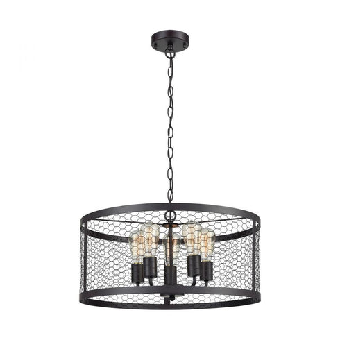 Elk (Sterling) Grange Chandelier Model: 1217-1010