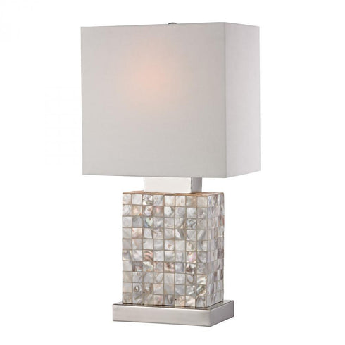 Elk (Sterling) No Collection Mini Mother Of Pearl Lamp Model: 112-1155