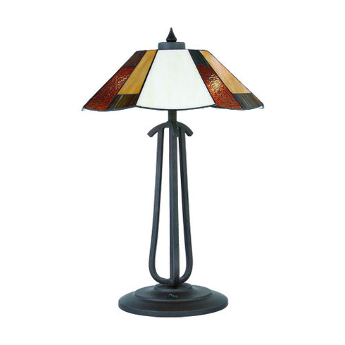 T191-13-47 Outremont Collection Tiffany Glass Table Lamp