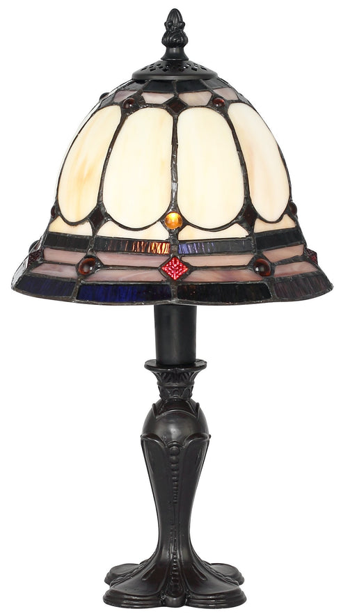 T605-8-158 Hamilton Collection Tiffany Mini Table Lamp