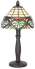 T610-8-158 Sillery Collection Tiffany Mini Lamp