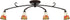 TK263-4-193 Fredericton Collection Tiffany 4-Light Ceiling Track Fixture