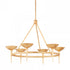Troy 6 Light Chandelier Model: F2606-GSW