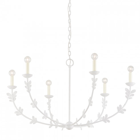 Troy 6 Light Large Chandelier Model: F4440-BI
