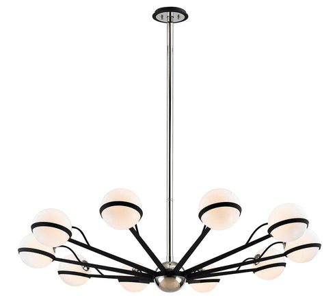 Troy Ace 10 Light Chandelier Large Model: F7166