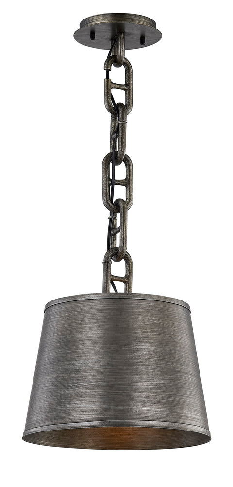 Troy Admirals Row 1 Light Pendant Antique Pewter Model: F7203