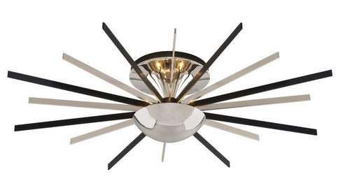 Troy Atomic 8 Light Ceiling Semi Flush Model: C4802