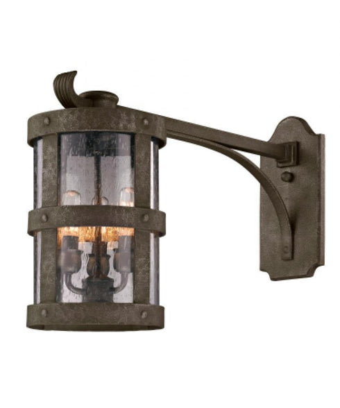 Troy Barbosa 3 Light Wall Lantern Extended Arm Model: B3315
