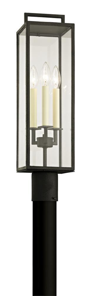 Troy Beckham 3 Light Post Model: P6385-FOR