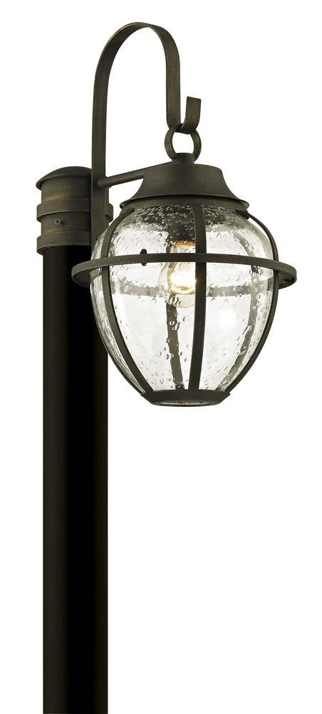 Troy Bunker Hill 1 Light Post Model: P6455-VBZ