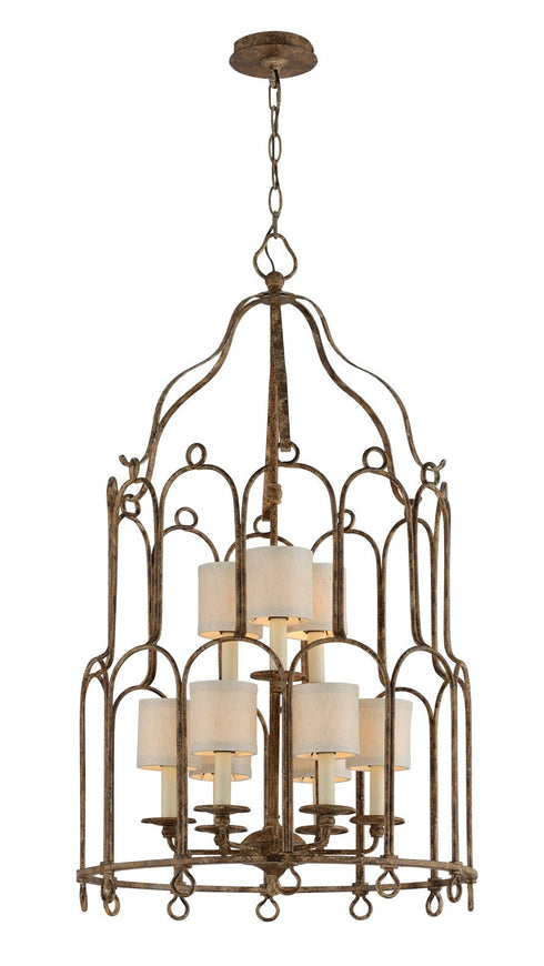 Troy Carousel 9 Light Chandelier Model: F4836