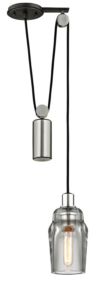 Troy Citizen 1 Light Pendant Mini Pulley Model: F5992