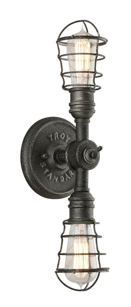 Troy Conduit 2 Light Wall Sconce Model: B3812
