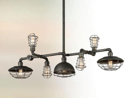 Troy Conduit 7 Light Island Model: F3819