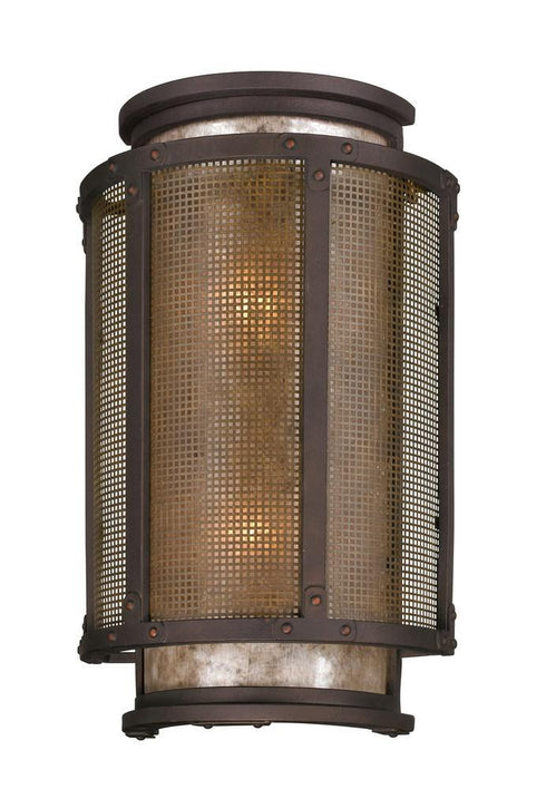 Troy Copper Mountain 2 Light Wall Lantern Large Model: B3273