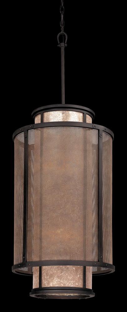 Troy Copper Mountain 8 Light Pendant Entry Model: F3103