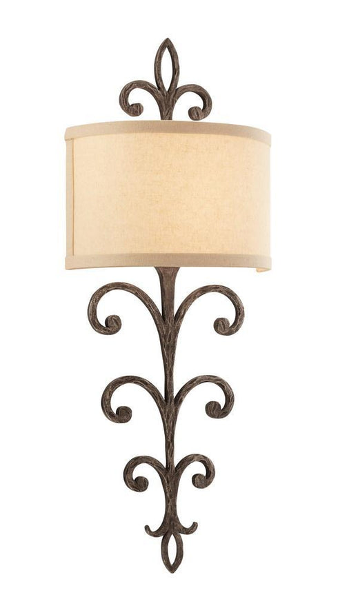 Troy Crawford 2 Light Wall Sconce Model: B3172-HBZ